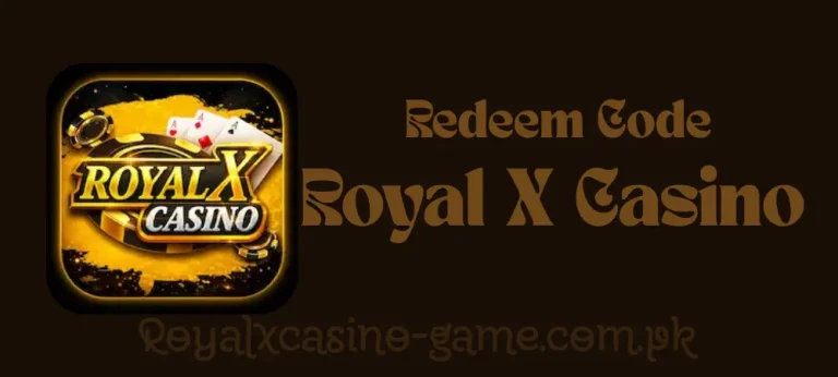 Royal X Casino Redeem Code Pakistan Logo
